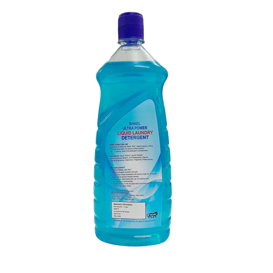 Liquid Laundry Detergent 1 Liter – High Foam Stain Remover with Fresh Scent