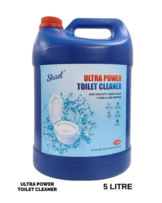Toilet Cleaner 5 Liter – Bulk Commercial Thick Gel for Tough Stains, Limescale & Bathroom Hygiene