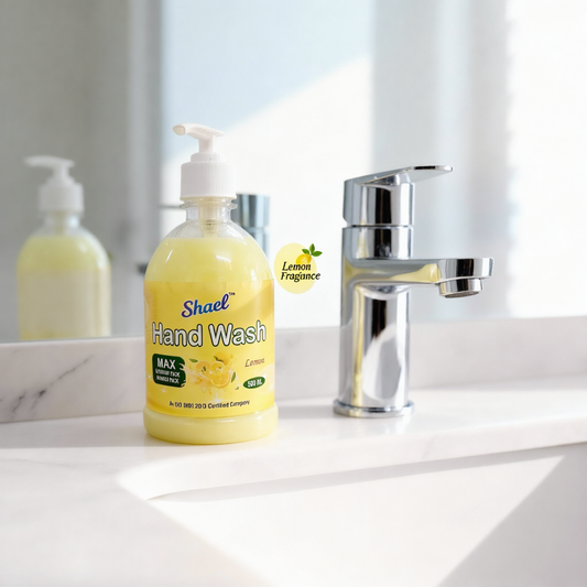 Lemon Handwash 500ml | Fresh Citrus Liquid Hand Wash with Germ Protection | Moisturizing & Skin-Friendly Fresh Citrus Liquid Hand Soap for Kitchen & Bathroom