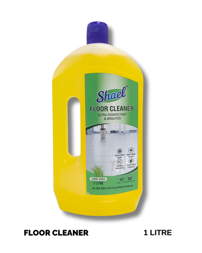 Lemon Floor Cleaner 1 Litre | Fresh Citrus Multi-Surface Cleaner for Tiles, Marble & Daily Home Use