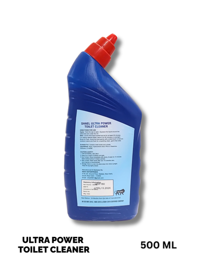 Toilet Cleaner 500ml – Thick Gel Formula for Tough Stains, Limescale & Fresh Fragrance