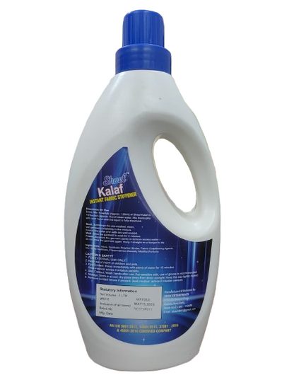 Instant Fabric Stiffener 1 Liter – Professional-Grade Liquid Hold for Craft, Lace, Collars & Embroidery