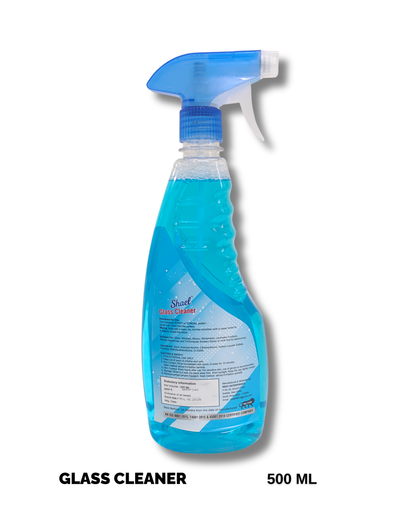 Glass Cleaner 500ml – Streak-Free Liquid for Windows, Mirrors & Multi-Surface Glass