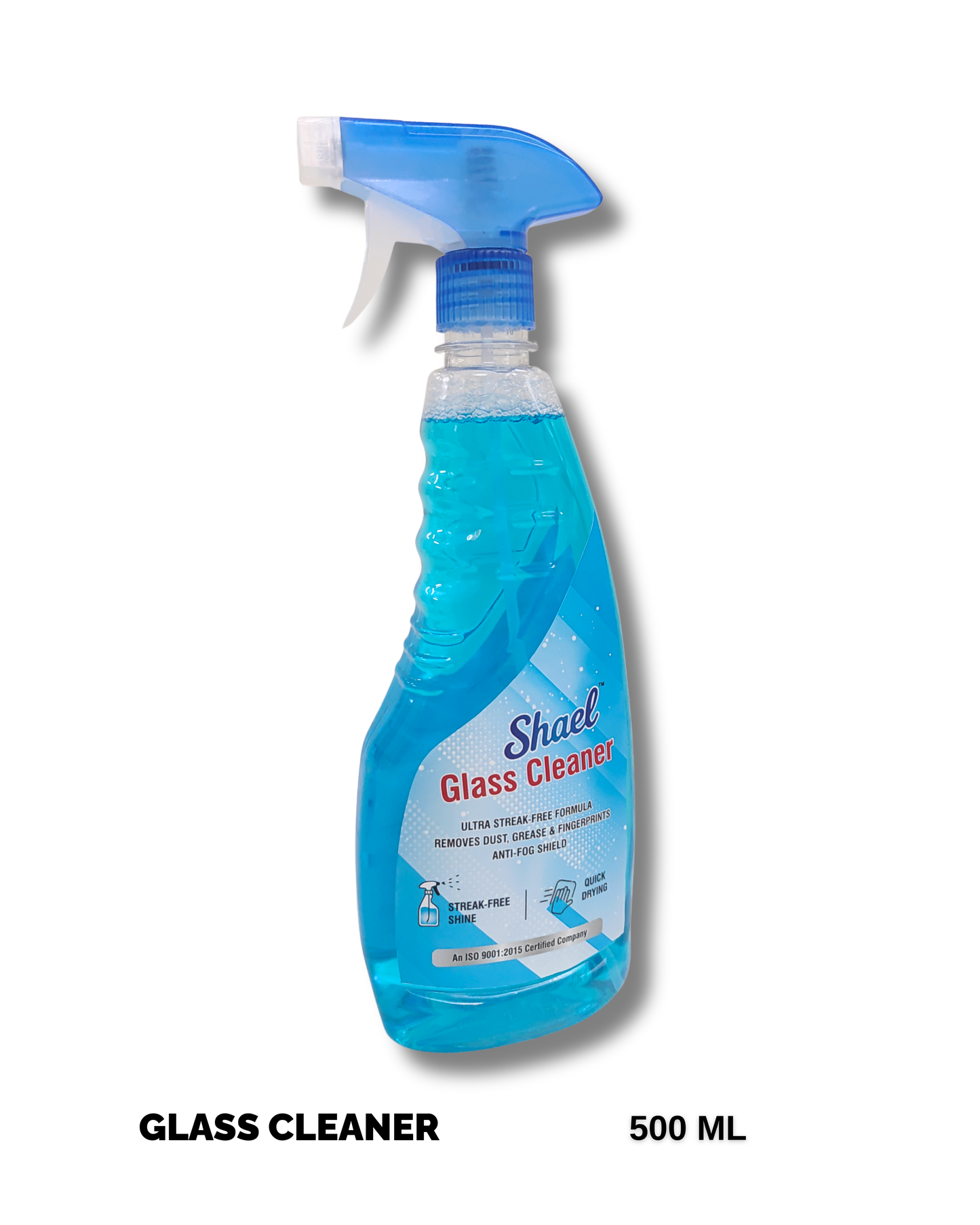 Glass Cleaner 500ml – Streak-Free Liquid for Windows, Mirrors & Multi-Surface Glass