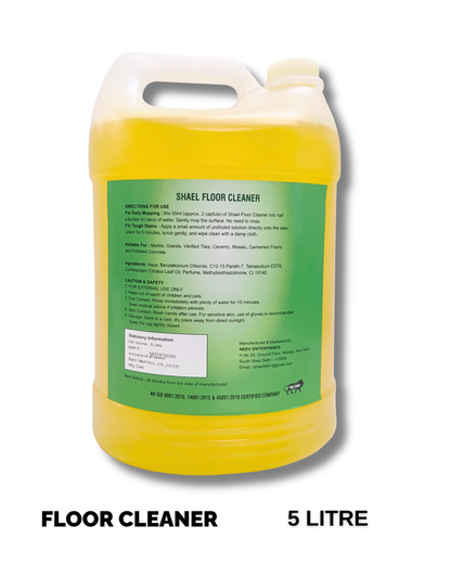 Lemon Floor Cleaner 5 Liter – Fresh Citrus Multi-Surface Liquid for Tile, Marble & Home