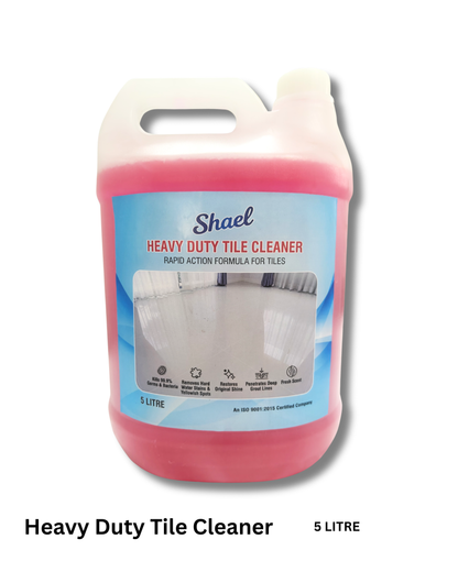 Heavy Duty Tile Cleaner 5 Litre | Professional Stain & Grout Remover for Ceramic, Porcelain & Vitrified Tiles | Bulk Commercial Pack