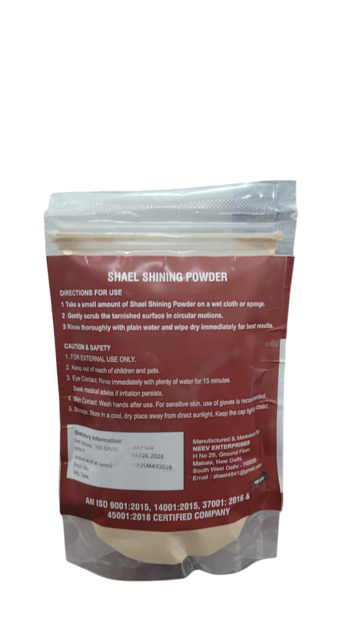Shining Powder 250g – All Metal Polish for Brass, Copper, Steel & Silver
