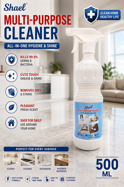Multi Purpose Cleaner 1 Litre | All-in-One Surface Cleaner for Kitchen, Bathroom, Floors, Glass & Tiles