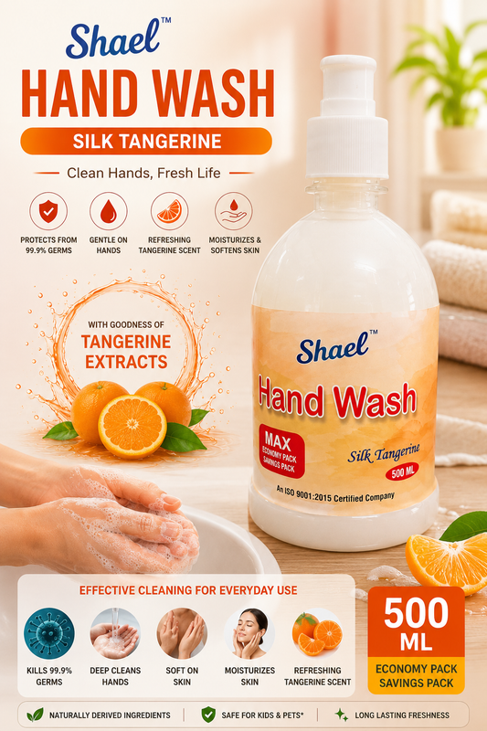 Silk Tangerine Hand Wash 500ml – Uplifting Citrus Moisturizing Liquid Silk Tangerine Liquid Hand Wash