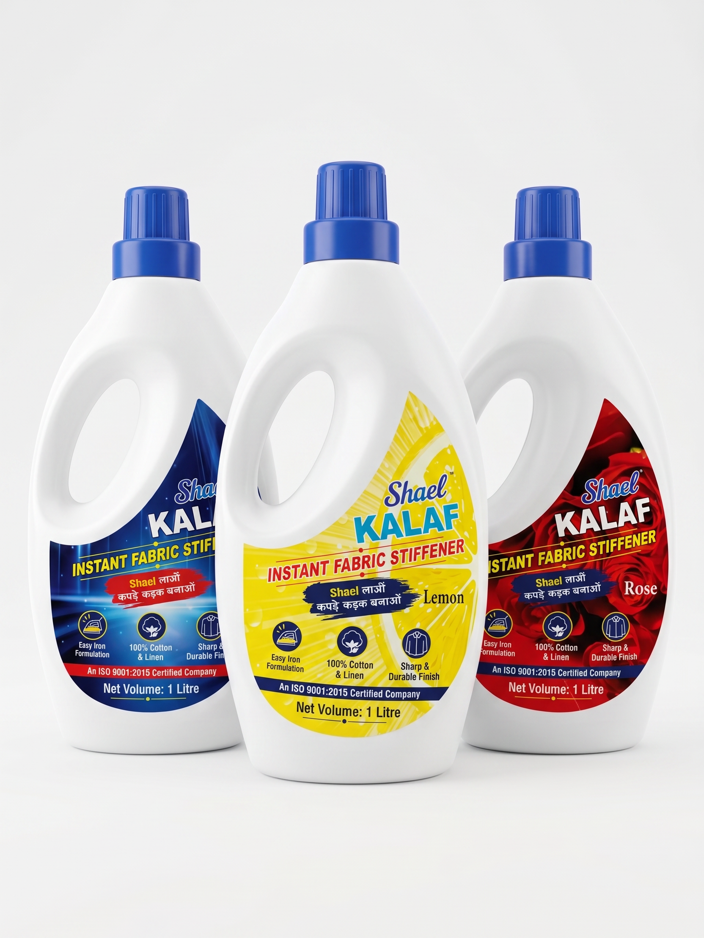 Shael Kalaf Instant Fabric Stiffener Liquid - Lemon, Rose & Classic