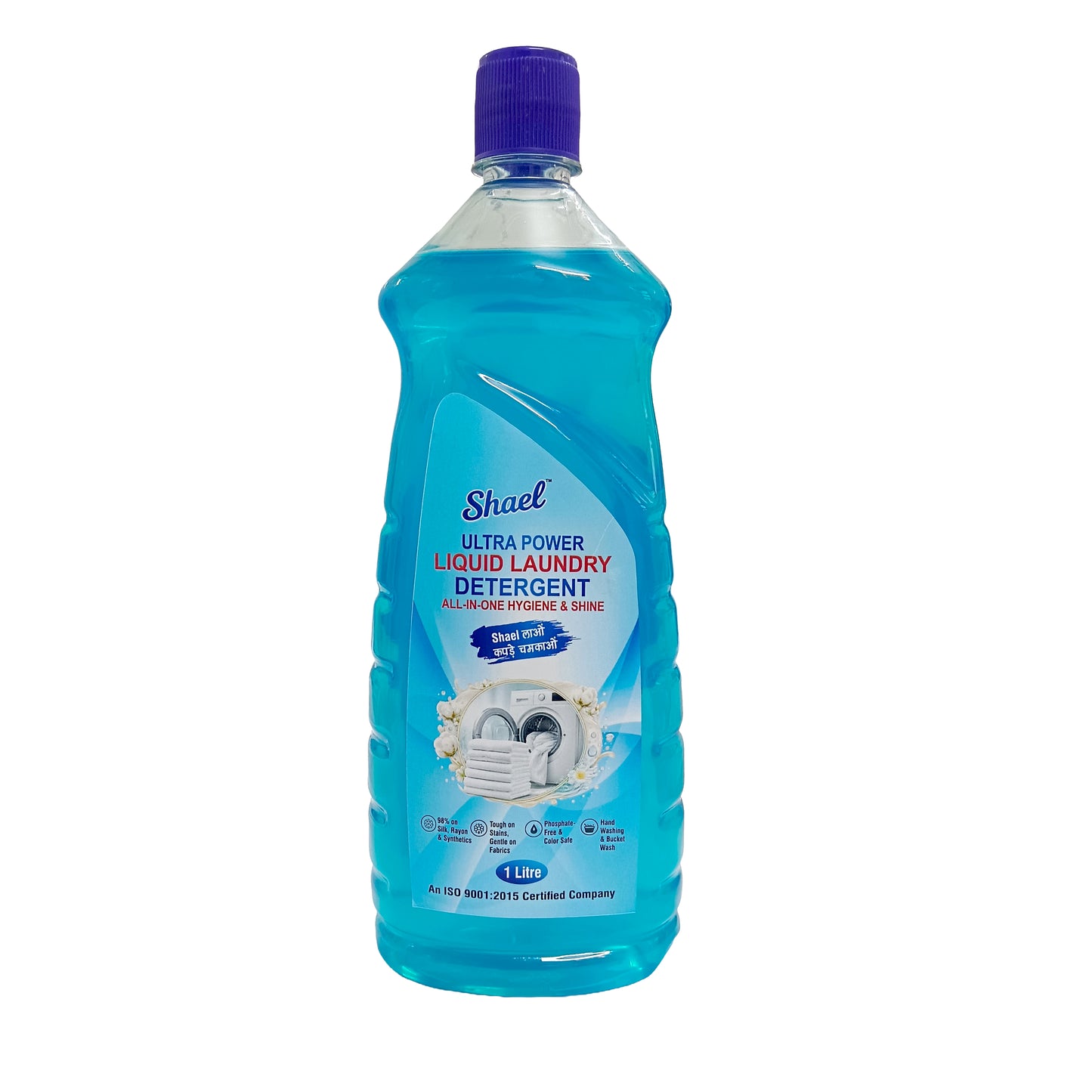 Liquid Laundry Detergent 1 Liter – High Foam Stain Remover with Fresh Scent