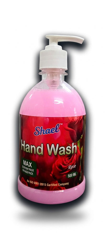 Rose Handwash 500ml | Premium Floral Liquid Hand Wash with Germ Protection | Moisturizing & Skin Brightening