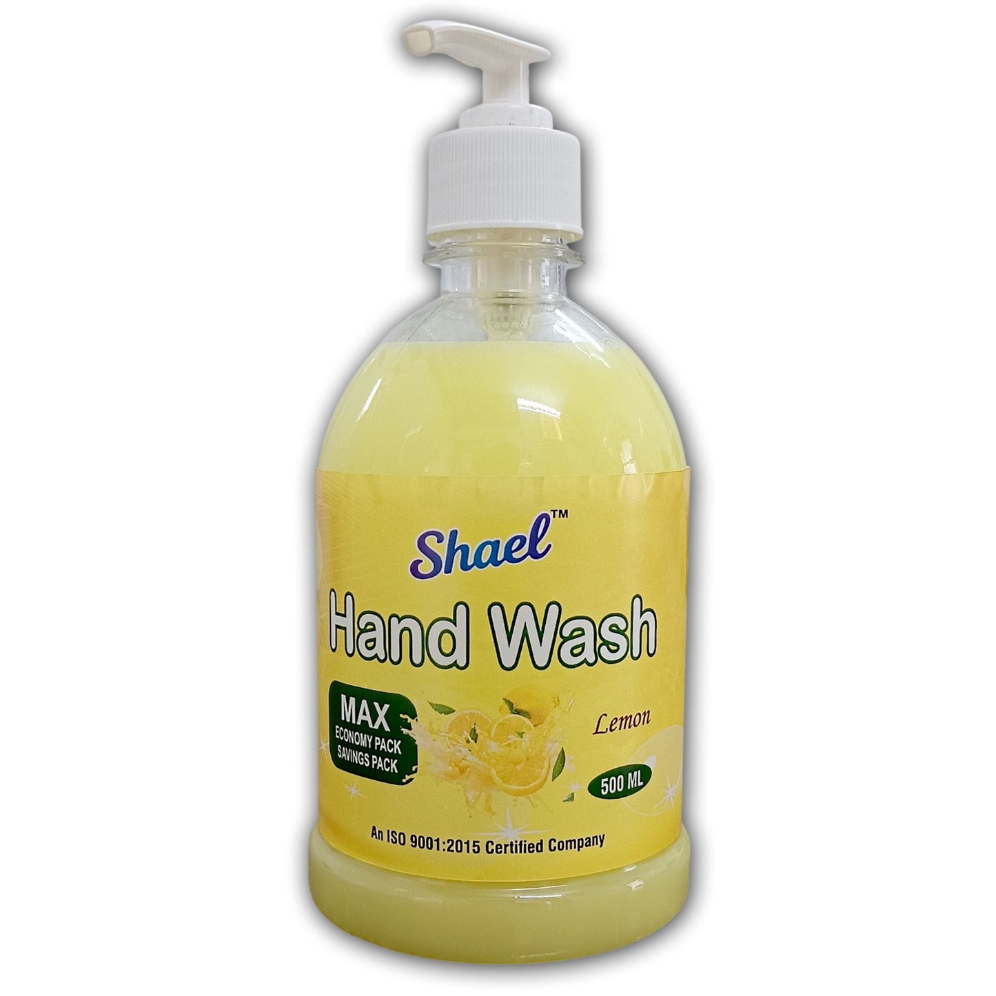 Lemon Handwash 500ml | Fresh Citrus Liquid Hand Wash with Germ Protection | Moisturizing & Skin-Friendly Fresh Citrus Liquid Hand Soap for Kitchen & Bathroom